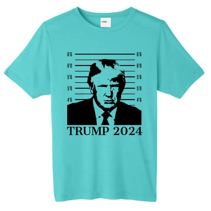 Donald Trump 2024 Mugshot Take America Back Usa ChromaSoft Performance T-Shirt