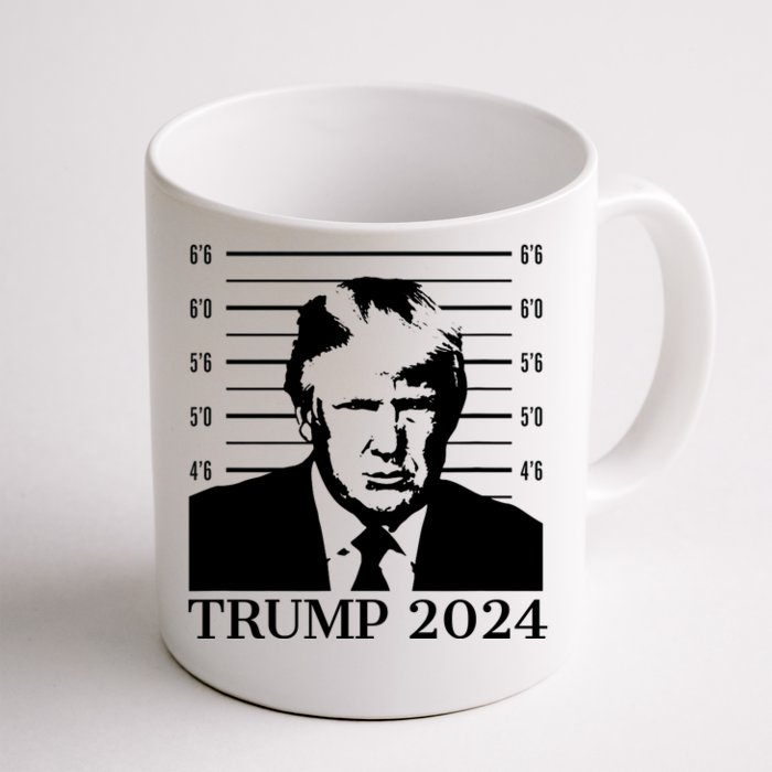 Donald Trump 2024 Mugshot Take America Back Usa Front & Back Coffee Mug