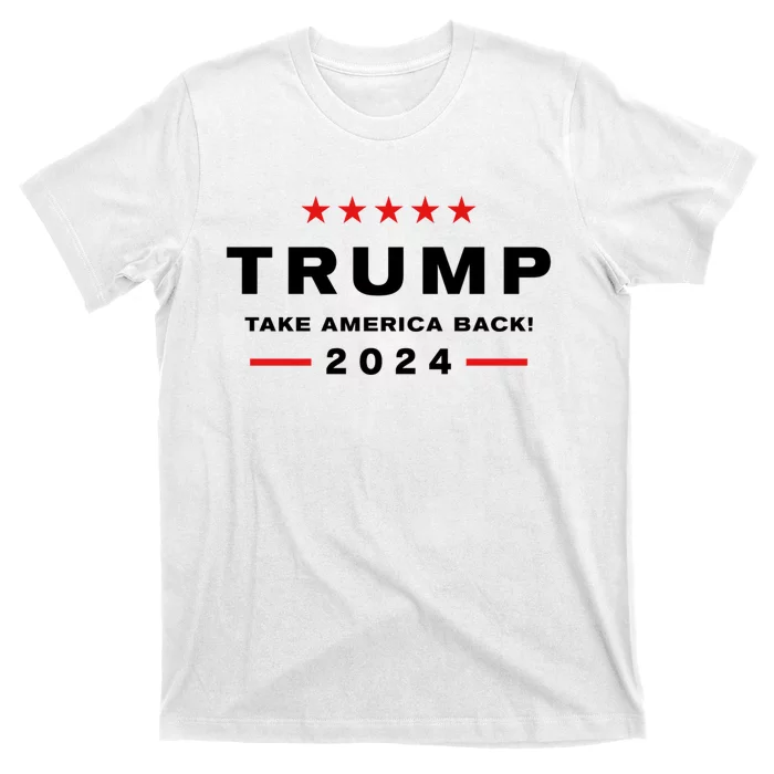 Donald Trump 2024 Take America Back Election T-Shirt