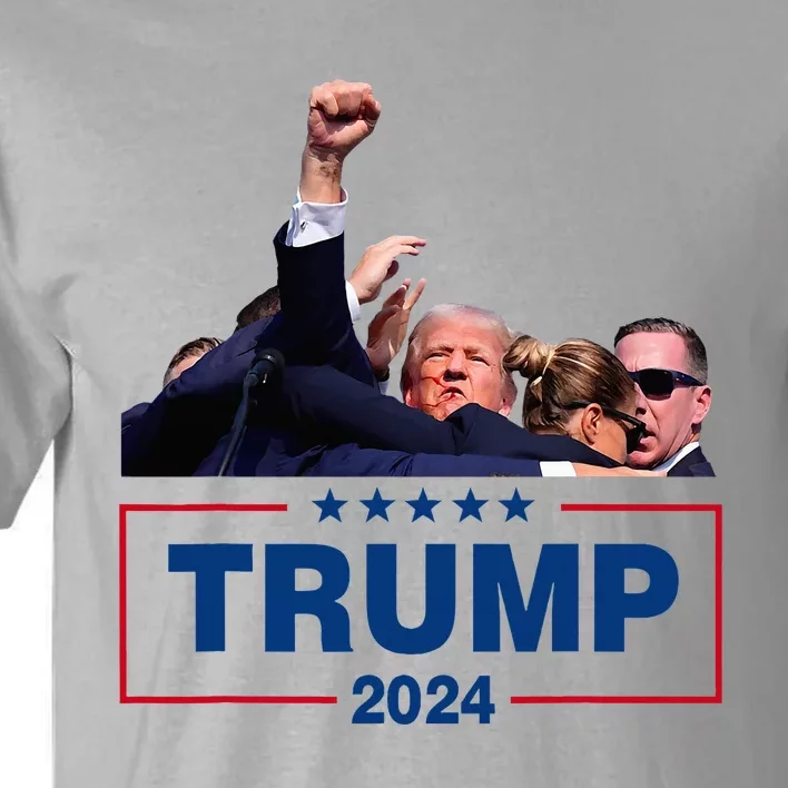 Donald Trump 2024 Survived Shot At Election Rally Tall T-Shirt