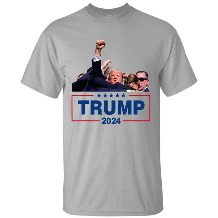 Donald Trump 2024 Survived Shot At Election Rally Tall T-Shirt