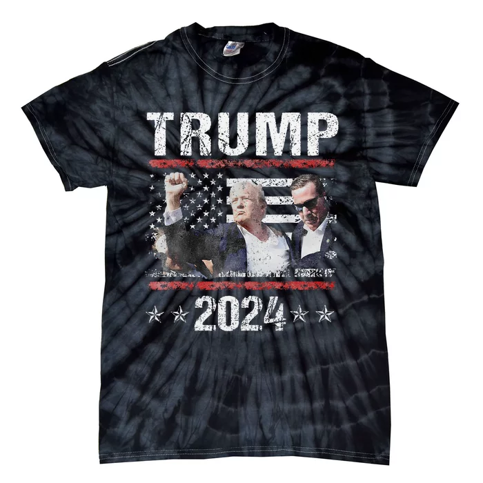 Donald Trump 2024 Survived Shot At Election Rally Tie-Dye T-Shirt