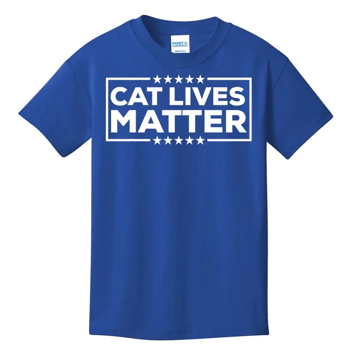 Donald Trump 2024 Cats Cat Lives Matter Trump Kids T-Shirt