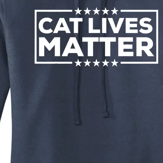 Donald Trump 2024 Cats Cat Lives Matter Trump Women's Pullover Hoodie