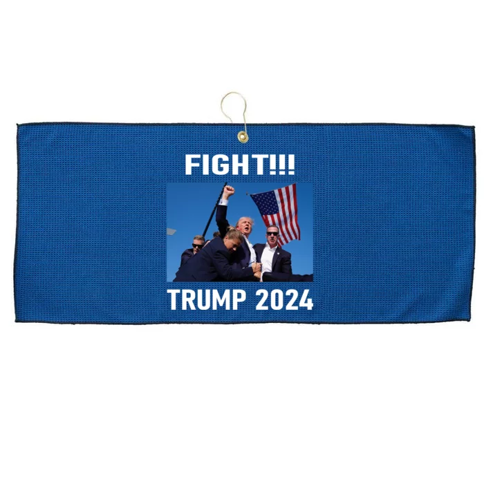 Donald Trump 2024 Fight Gift Large Microfiber Waffle Golf Towel