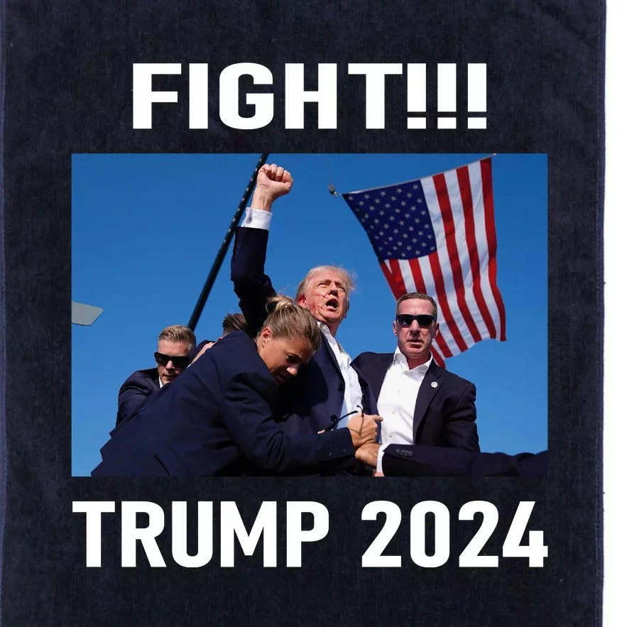 Donald Trump 2024 Fight Gift Platinum Collection Golf Towel