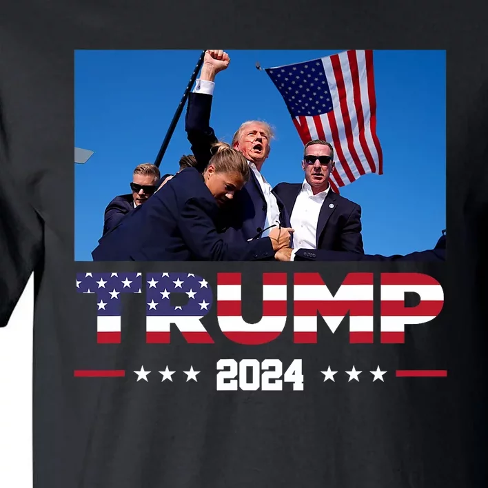 Donald Trump 2024 Survived Shot At Election Rally Tall T-Shirt