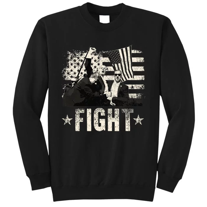 Donald Trump 2024 Fight Fight Fight Donald Trump Fist Pump Sweatshirt