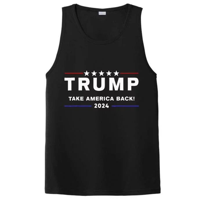 Donald Trump 2024 Take America Back Election The Return Performance Tank