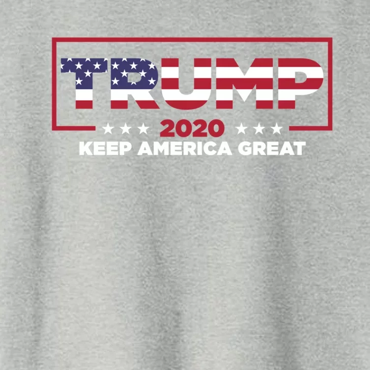 Donald Trump 2020 Election Keep America Great Gop Gift Women's Crop Top Tee