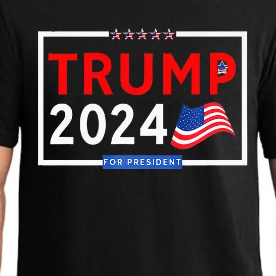 Donald Trump 2024 For President Pajama Set