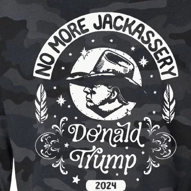 Donald Trump 2024 Take America Back Election Cropped Pullover Crew