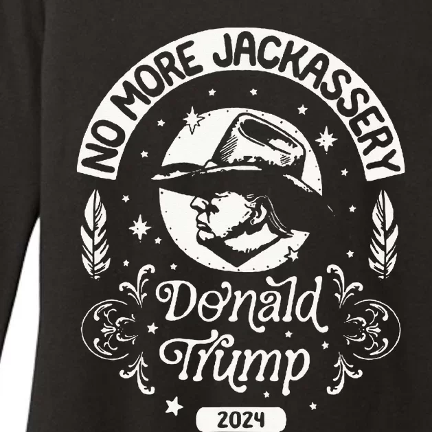 Donald Trump 2024 Take America Back Election Womens CVC Long Sleeve Shirt