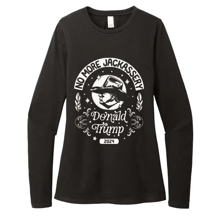 Donald Trump 2024 Take America Back Election Womens CVC Long Sleeve Shirt