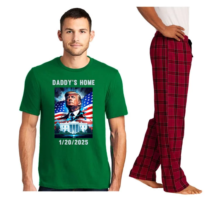 Donald Trump 2024 Daddys Home Pajama Set