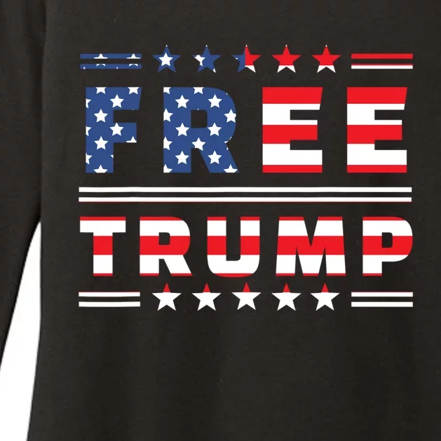 Donald Trump 2024 Take America Back Election The Return Womens CVC Long Sleeve Shirt