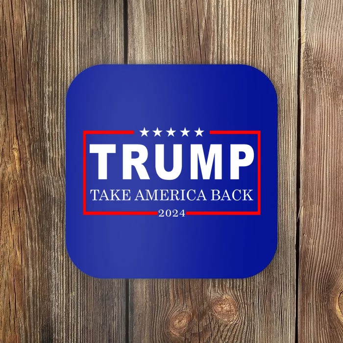 Donald Trump 2024 Take America Back USA United States Coaster