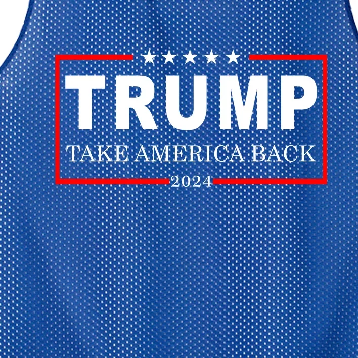 Donald Trump 2024 Take America Back USA United States Mesh Reversible Basketball Jersey Tank