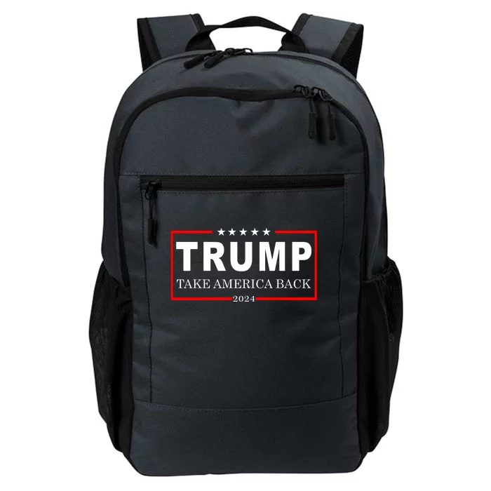 Donald Trump 2024 Take America Back USA United States Daily Commute Backpack