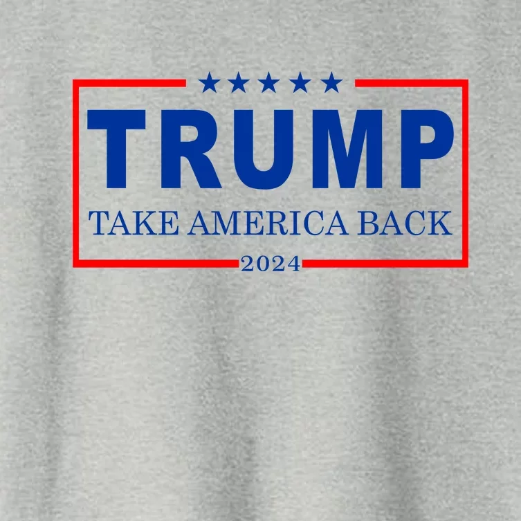 Donald Trump 2024 Take America Back USA United States Women's Crop Top Tee