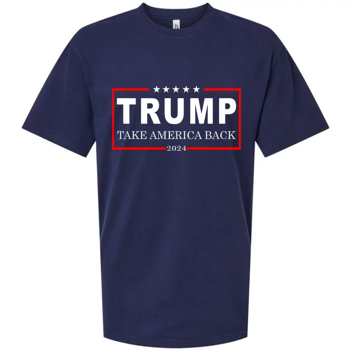 Donald Trump 2024 Take America Back USA United States Sueded Cloud Jersey T-Shirt