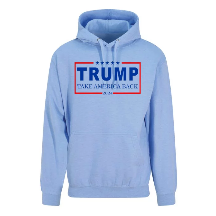 Donald Trump 2024 Take America Back USA United States Unisex Surf Hoodie