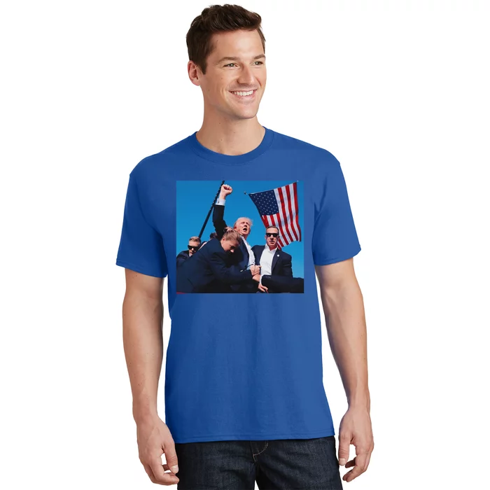 Donald Trump 2024 Survived Shot At Election Rally Cool Gift T-Shirt