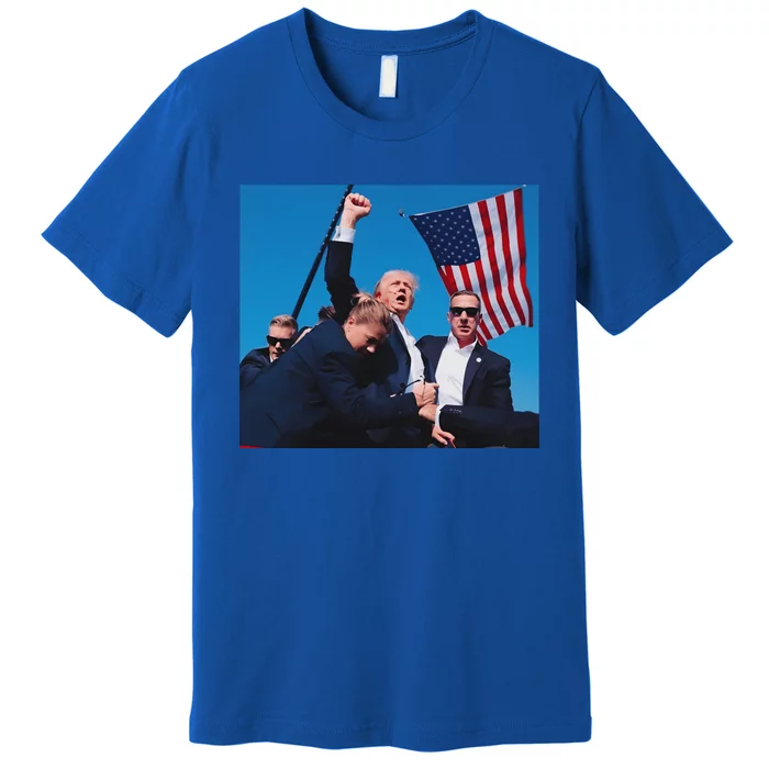 Donald Trump 2024 Survived Shot At Election Rally Cool Gift Premium T-Shirt