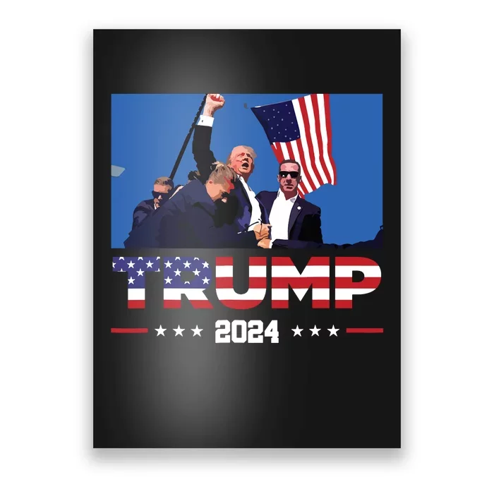 Donald Trump 2024 Survived Shot At Election Rally Poster