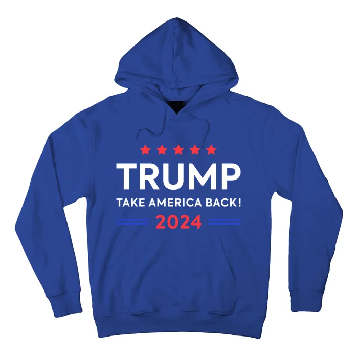 Donald Trump 2024 Take America Back Election 2024 The Return Gift Hoodie