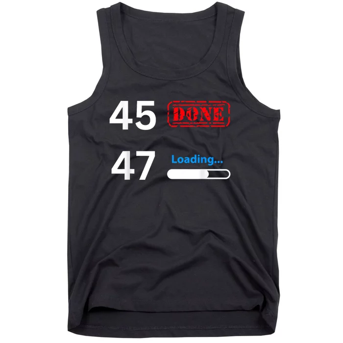 Donald Trump 45 47 Take America Back Election 2024 Tank Top