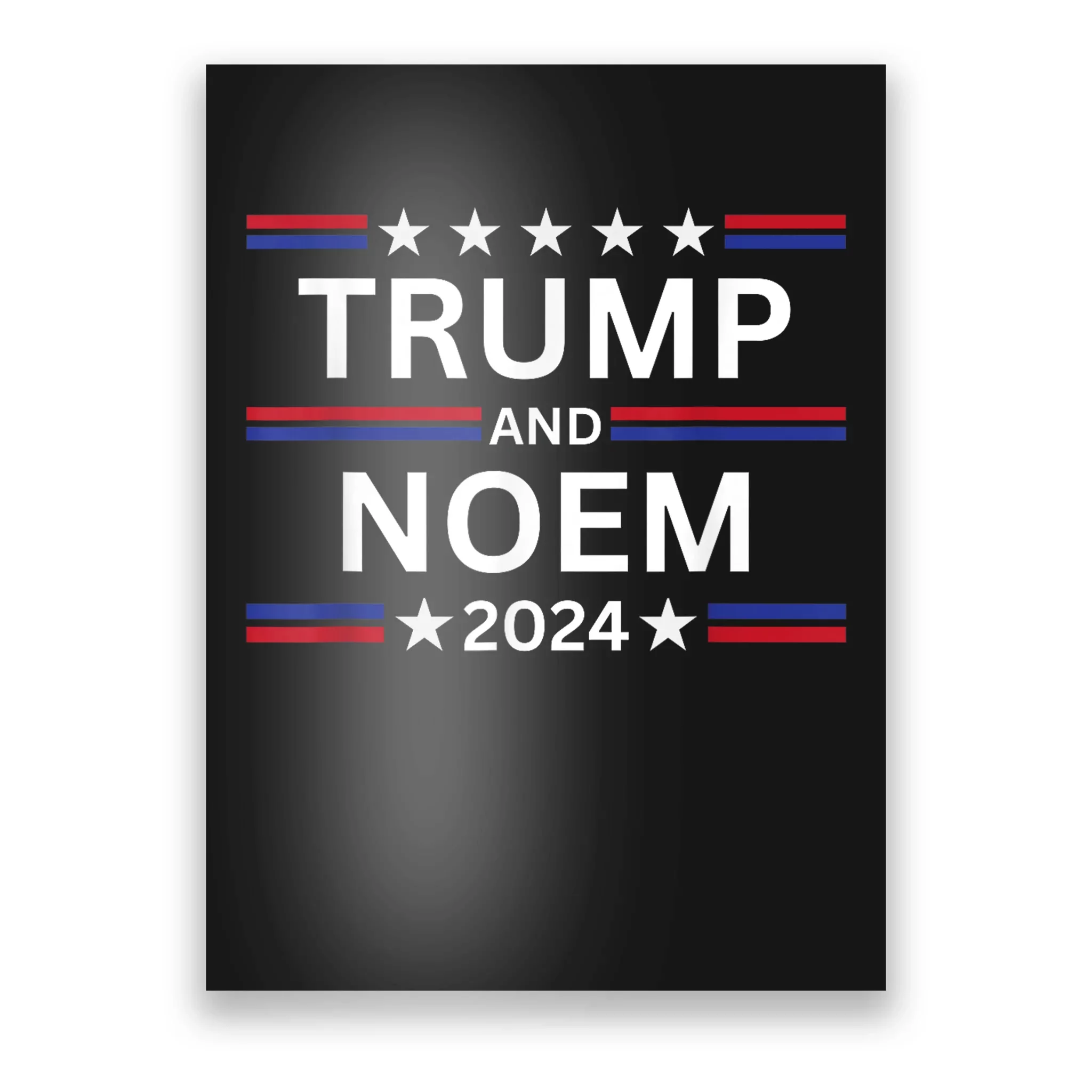 Donald Trump And Kristi Noem 2024 Presidential Election 2024 Poster ...