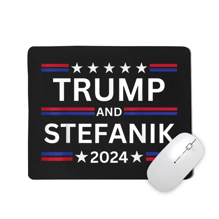 Donald Trump And Elise Stefanik 2024 Presidential Election Mousepad