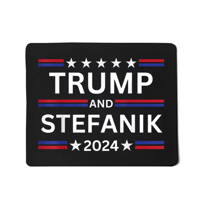 Donald Trump And Elise Stefanik 2024 Presidential Election Mousepad