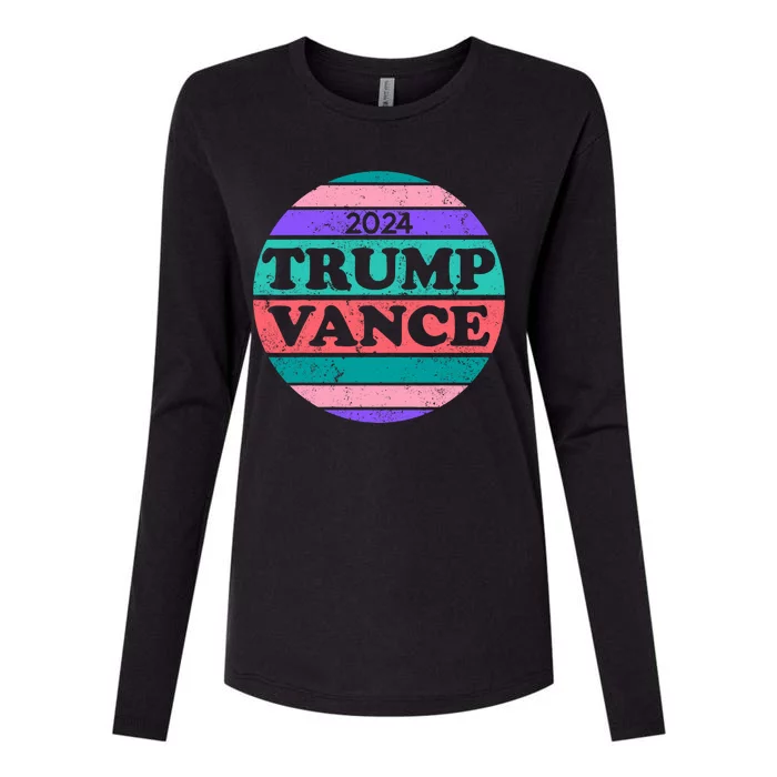 Donald Trump And Jd Vance Election 2024 Womens Cotton Relaxed Long Sleeve T-Shirt