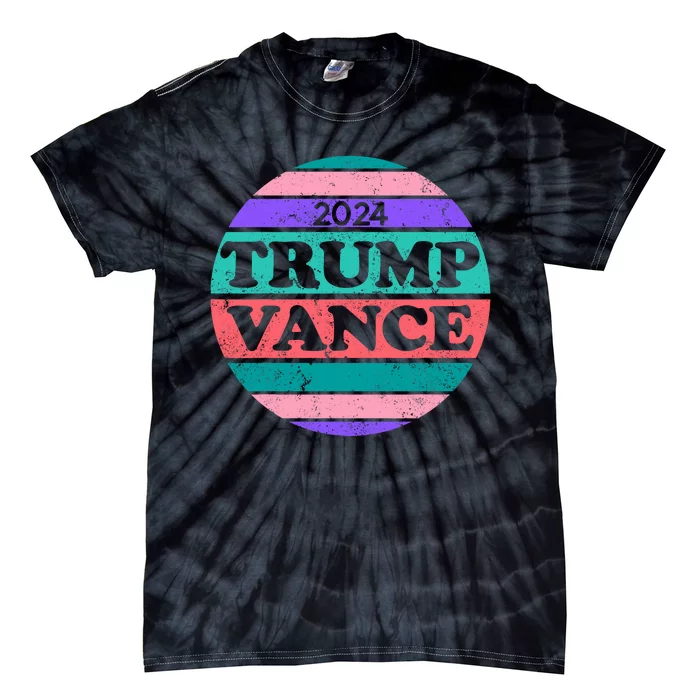 Donald Trump And Jd Vance Election 2024 Tie-Dye T-Shirt