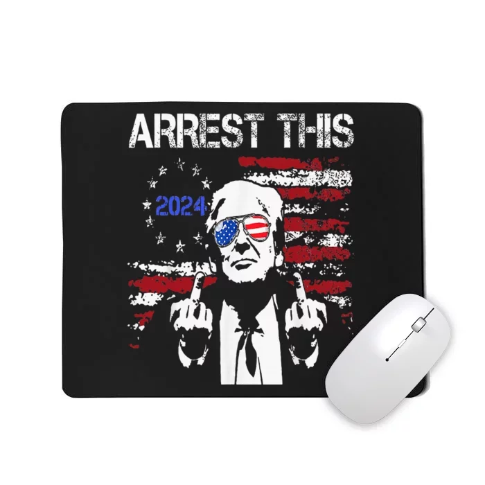 Donald Trump Arrest This Fingers 2024 Election Mousepad