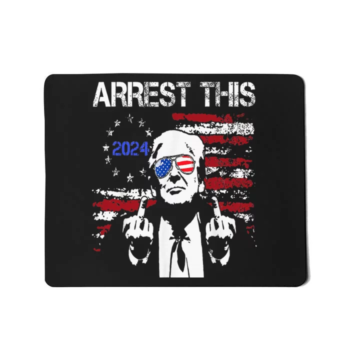 Donald Trump Arrest This Fingers 2024 Election Mousepad