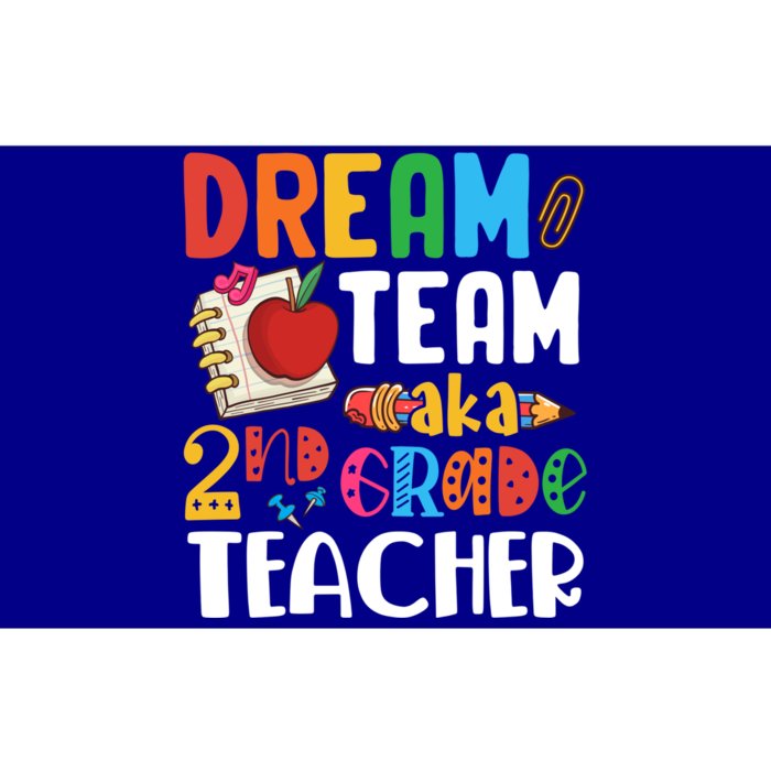 Dream Team Aka 2Nd Grade Teacher Second Grade Teachers Gift Bumper Sticker