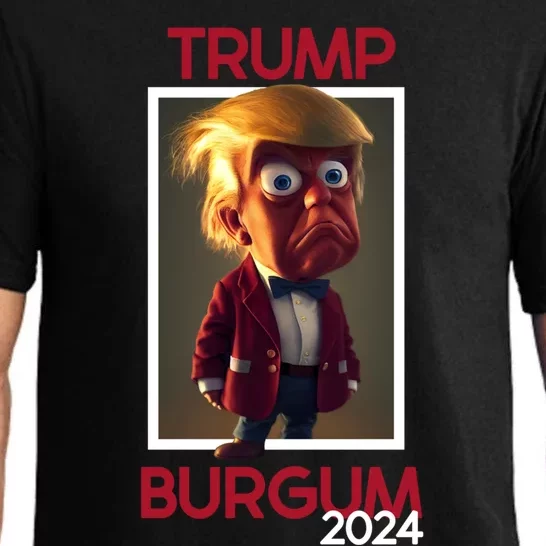 Donald Trump And Doug Burgum Election 2024 Gift Pajama Set