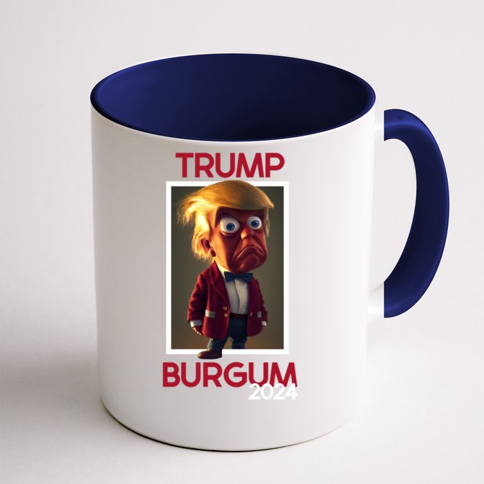 Donald Trump And Doug Burgum Election 2024 Gift Front & Back Coffee Mug