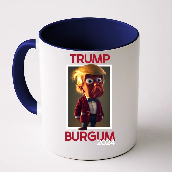 Donald Trump And Doug Burgum Election 2024 Gift Front & Back Coffee Mug