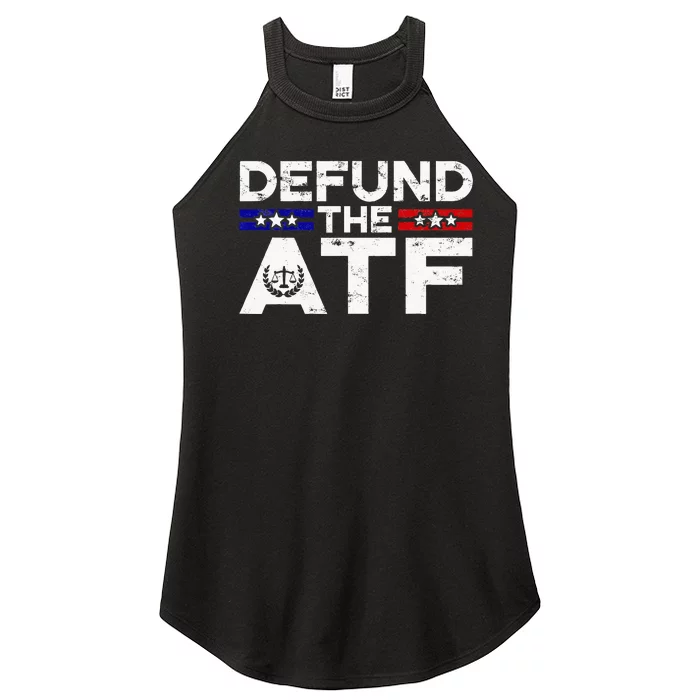 Defund The Atf Anti Government Defund The Atf Women’s Perfect Tri Rocker Tank