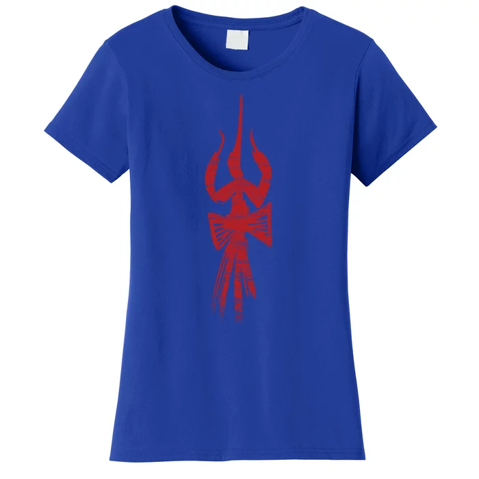 Divine Trishul And Damru Lord Shiva Meaningful Gift Women's T-Shirt