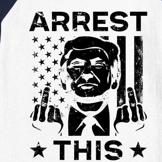 Donald Trump Arrest This Fingers 2024 Election Baseball Sleeve Shirt