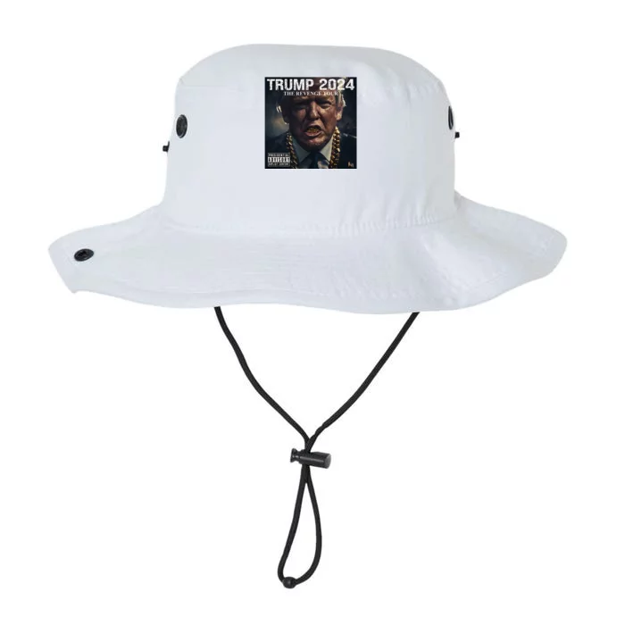 Donald Trump Album Cover Ultra Maga Trump Revenge 2024 Legacy Cool Fit Booney Bucket Hat