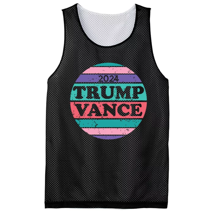 Donald Trump And Jd Vance Election 2024 Mesh Reversible Basketball Jersey Tank