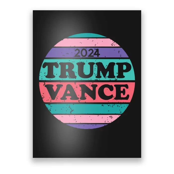 Donald Trump And Jd Vance Election 2024 Poster