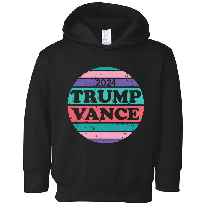 Donald Trump And Jd Vance Election 2024 Toddler Hoodie