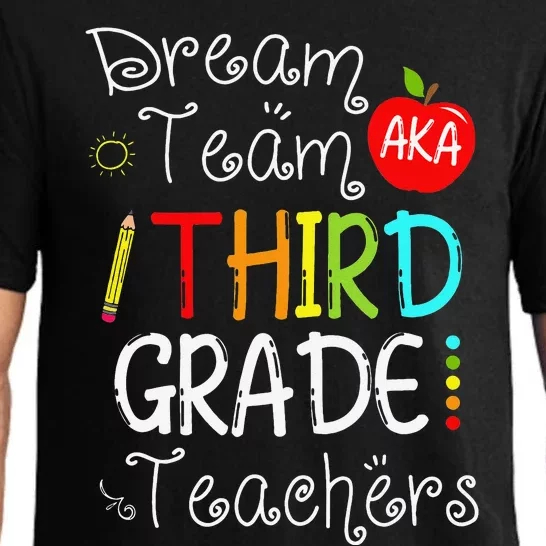 Dream Team Aka Third 3rd Grade Team Teachers Pajama Set